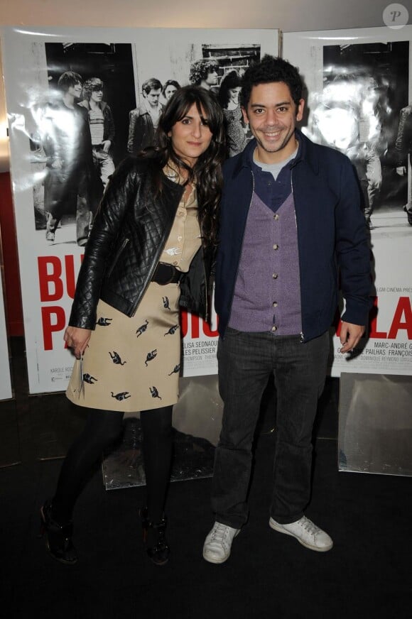 Géraldine Nakache et Manu Payet lors de l'avant-première du film Bus Palladium le 15 mars 2010