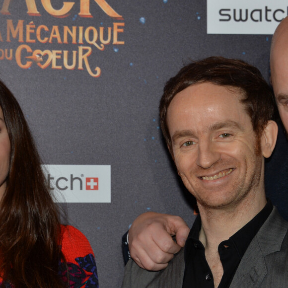 Olivia Ruiz, Mathias Malzieu ( realisateur), Stephane Berla ( realisateur) - Paris le, 26 01 2014 - Avant-premiere de " Jack et la mecanique du coeur " de Stephane Berla et Mathias Malzieu