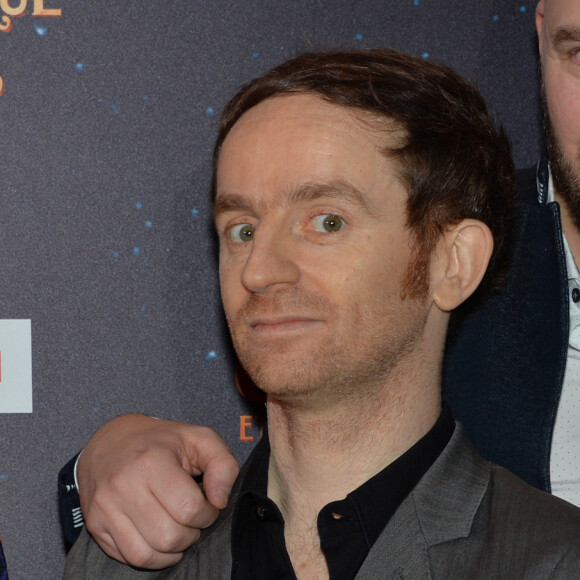 Olivia Ruiz, Mathias Malzieu ( realisateur) - Paris le, 26 01 2014 - Avant-premiere de " Jack et la mecanique du coeur " de Stephane Berla et Mathias Malzieu