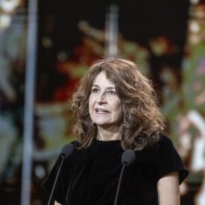 Car aussi experte en cinéma qu'elle est, Valérie Lemercier excelle autant dans l'humour
Valérie Lemercier (présidente des César 2024) - 49ème édition de la cérémonie des César à l’Olympia à Paris le 23 février 2024 © Dominique Jacovides / Olivier Borde / Bestimage