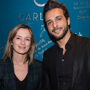 En couple depuis près de neuf ans, Isabelle Ithurburu et Maxim Nucci fêtent leur anniversaire à un jour d'intervalle. 
Exclusif - Maxim Nucci (Yodelice) et sa compagne Isabelle Ithurburu - Soirée de la Nuit de la Beauté à l'institut Carlota avec O.P.I et System Professional à Paris