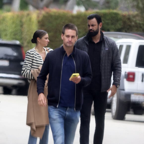 Exclusif - Miranda Kerr et son mari Evan Spiegel se rendent à un rendez-vous à Los Angeles le 1er juin 2023. ©Backgrid USA / Bestimage