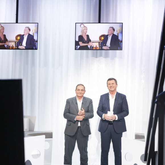 Exclusif - Laurent Fontaine, Pascal Bataille - Enregistrement de l'émission "Y'a que la vérité qui compte", présentée par L.Fontaine et P.Bataille, et diffusée sur C8 à partir du 12 octobre © Jack Tribeca / Bestimage