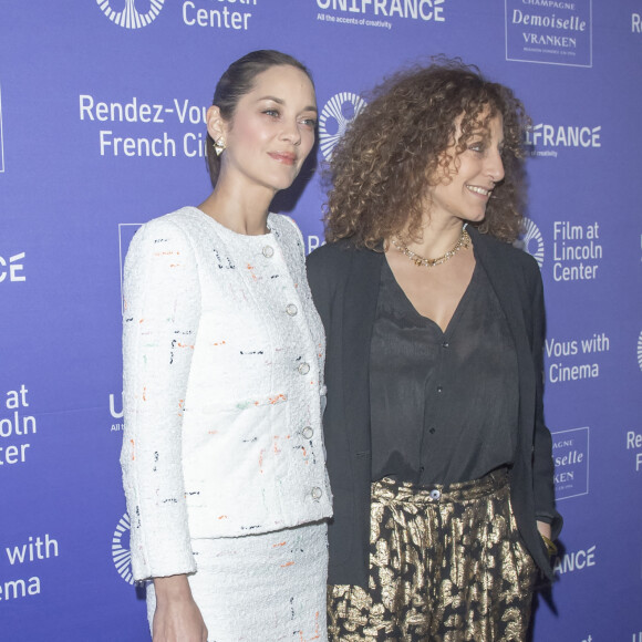 Marion Cotillard et Mona Achache - 29e Rendez-Vous with French Cinema au Walter Reade Theater du Lincoln Center. New York. Le 29 février 2024.