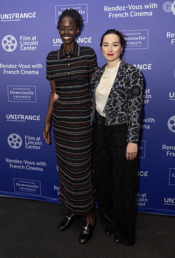 Ramata-Toulaye Sy et Iris Kaltenack - 29e Rendez-Vous with French Cinema au Walter Reade Theater du Lincoln Center. New York. Le 29 février 2024. (Photo by Lev Radin/Pacific Press)