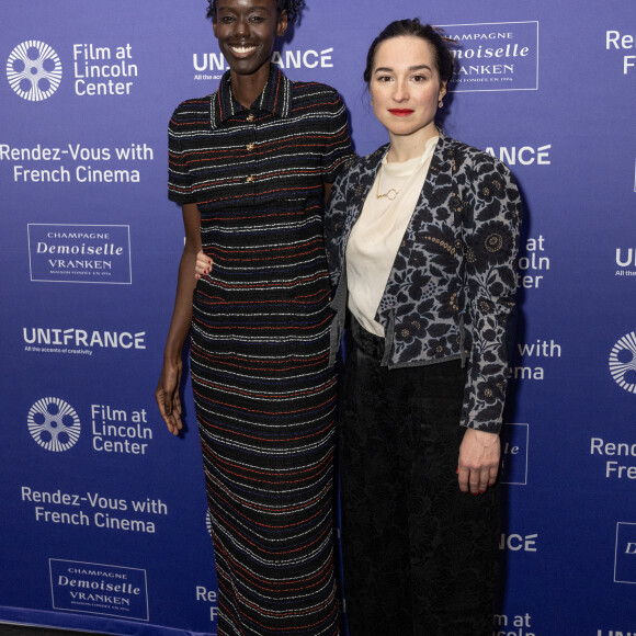 Ramata-Toulaye Sy et Iris Kaltenack - 29e Rendez-Vous with French Cinema au Walter Reade Theater du Lincoln Center. New York. Le 29 février 2024. (Photo by Lev Radin/Pacific Press)