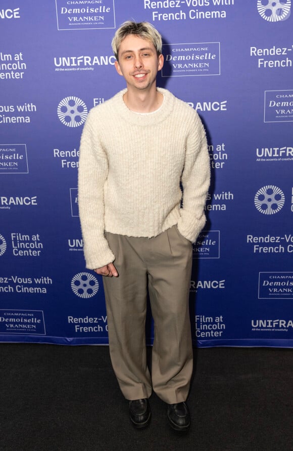 Nathan Ambrosioni - 29e Rendez-Vous with French Cinema au Walter Reade Theater du Lincoln Center. New York. Le 29 février 2024. (Photo by Lev Radin/Pacific Press)