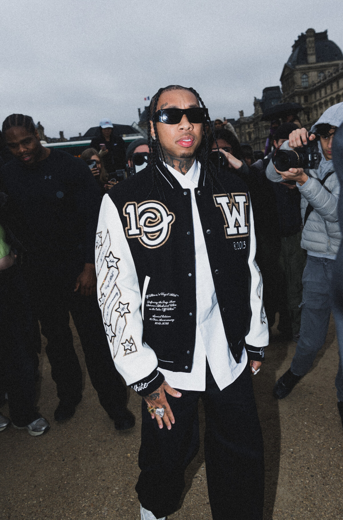 Photo Le rappeur Tyga Arrivées au défilé OffWhite mode femme