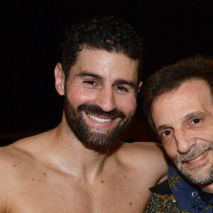 Cyril Benzaquen, Mathieu Kassovitz - Y.Lidon, légende du kickboxing, a battu sur décision partagée C.Benzaquen au terme d'un combat acharné de cinq rounds au Grand Palais Éphémère le 9 février 2024. © Veeren / Bestimage 