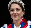 Il faut dire qu'elle est en convalescence privée depuis son opération. 
Catherine (Kate) Middleton, princesse de Galles - La famille royale britannique salue la foule sur le balcon du palais de Buckingham lors de la cérémonie de couronnement du roi d'Angleterre à Londres le 5 mai 2023. 