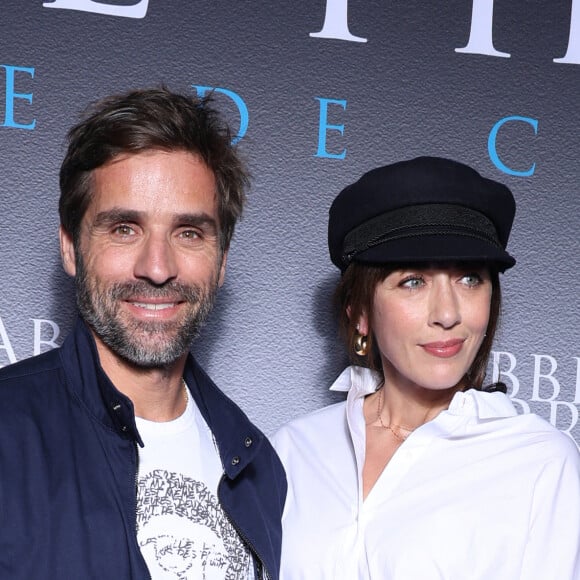 Arnaud Clément et Nolwenn Leroy lors de l'avant-première du film "L'Abbé Pierre - Une vie de combats" au cinéma UGC Normandie à Paris le 10 octobre 2023. © Denis Guignebourg / Bestimage