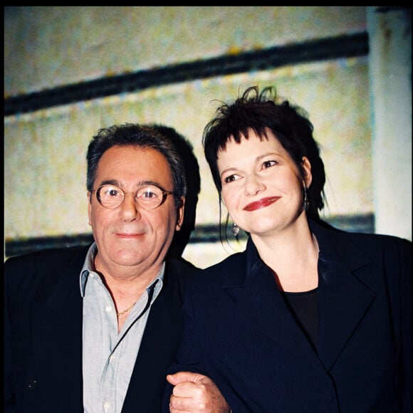 Archives - Claude Nougaro et Maurane à L'Olympia. Paris. 1997.