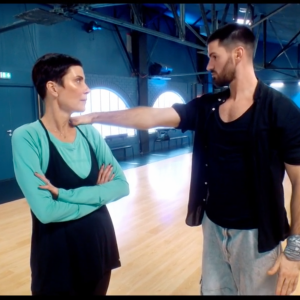 Qui l'a marquée à vie.
Cristina Cordula émue dans DALS, TF1.