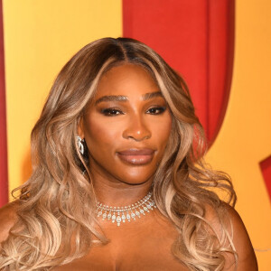 Serena Williams à la soirée des Oscars organisée par le magazine Vanity Fair.
