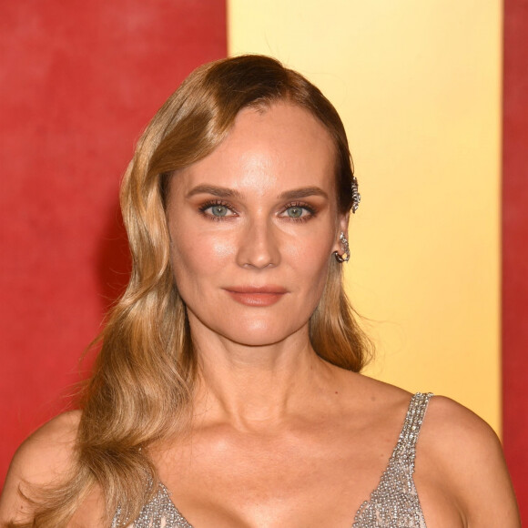 Diane Kruger à la soirée des Oscars organisée par le magazine Vanity Fair.