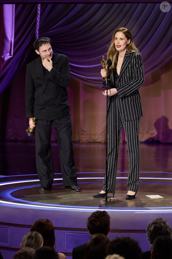 Arthur Harari et Justine Triet - 96ème cérémonie des Oscars au Dolby theater à Hollywood le 10 mars 2024 