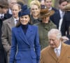 Hier, la photo qu'elle a postée avec ses enfants a fait polémique
Catherine (Kate) Middleton, princesse de Galles, lors de la messe de Noël à Sandringham, dans le Norfolk, le 25 décembre 2023.
