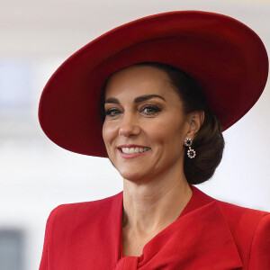 Catherine (Kate) Middleton, princesse de Galles - Cérémonie de bienvenue du président de la Corée du Sud et de sa femme à Horse Guards Parade à Londres, le 21 novembre 2023. 