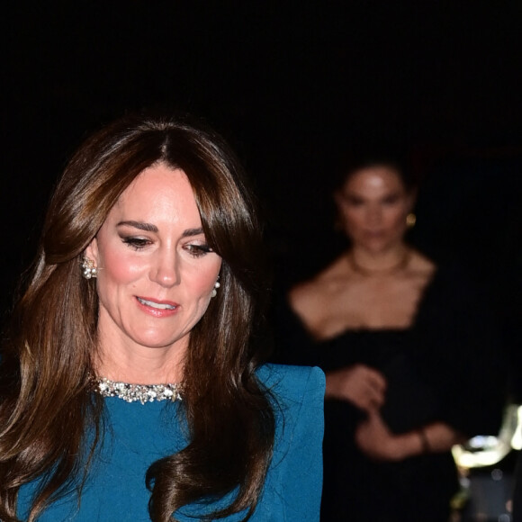 Catherine (Kate) Middleton, princesse de Galles arrive aà la soirée Royal Variety Performance au Royal Albert Hall à Londres, Royaume Uni, le 30 novembre 2023. 