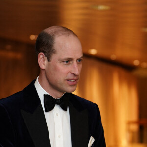 Le prince William aux BAFTA Film Awards à Londres le 18 février 2024