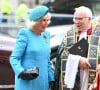 Pour le 75e anniversaire du Commonwealth.
Camilla Parker Bowles, reine consort d'Angleterre - La famille royale britannique et les invités assistent au service de célébration de la Journée du Commonwealth à l'abbaye de Westminster de Londres, Royaume Uni, le 11 mars 2024.