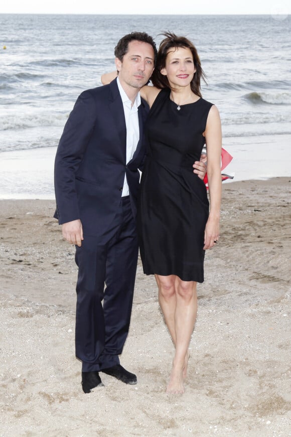 Sophie Marceau et Gad Elmaleh lors du festival du Film de Cabourg le 16 juin 2012.