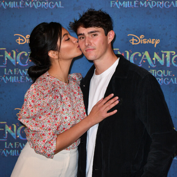 Ce mardi 12 mars.
Vaimalama Chaves (Miss France 2019) et son compagnon Nicolas Fleury - Avant-première du film "Encanto" de Disney au Grand Rex à Paris le 19 novembre 2021. © Veeren/Bestimage