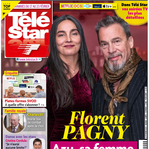 Couverture du magazine "Télé Star" du 12 février 2024