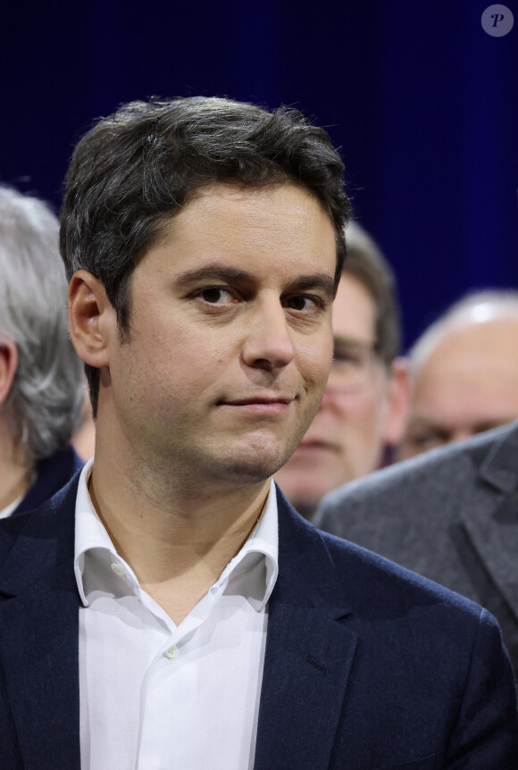 Celle de la journée mondiale des Mathématiques
Gabriel Attal, premier ministre lors du meeting "Besoin d'Europe" au Grand Palais à Lille pour le lancement de la campagne du parti Renaissance pour les élections européennes en présence de V.Hayer (tête de liste majorité présidentielle élections européennes 2024) et de l'ensemble du gouvernement. Lille, le 9 mars 2024. © Dominique Jacovides / Bestimage