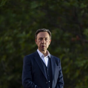 Exclusif - Stéphane Bern lors du 10ème anniversaire du "Grand Concert de Paris" au pied de la Tour Eiffel sur le Champ-de-Mars à Paris, France, le 14 juillet 2023. © Perusseau-Veeren/Bestimage