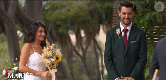 Les deux candidats se sont dit "oui" devant leurs proches
Tracy et Flo se sont mariés dans "Mariés au premier regard 2024" épisode du 25 mars, sur M6