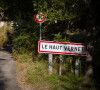 The road leading to Haut-Vernet with the sign indicating the entrance to the village, France on August 8th, 2023, marks one month since the disappearance of Emile, two and a half year-old. The little boy vanished mysteriously in the village of Haut-Vernet. Despite significant efforts deployed to find him and dozens of hectares searched in the vicinity, the child remains untraceable. Photo by Thibaut Durand/ABACAPRESS.COM 