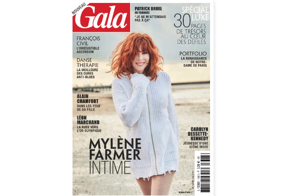 Couverture du magazine "Gala" du jeudi 21 mars 2024