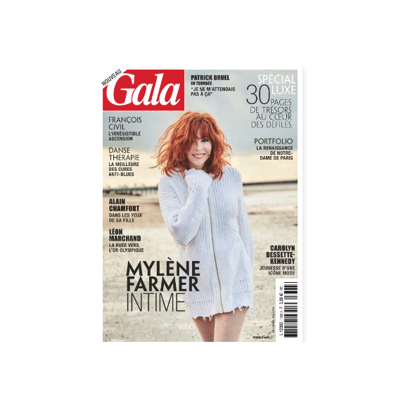 Couverture du magazine "Gala" du jeudi 21 mars 2024