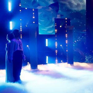 Exclusif - Damien Sargue, Cécilia Cara - Enregistrement de l'émission "La grande soirée des comédies musicales", présentée par E.Gossuin et H.Segara et diffusée le 26 mars sur W9 © Christophe Clovis / Bestimage