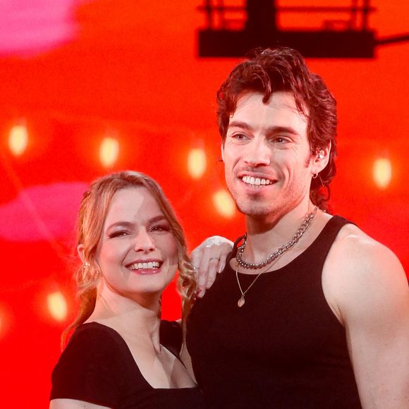 Exclusif - Cécilia Cara, Alexis Loison - Enregistrement de l'émission "La grande soirée des comédies musicales", présentée par E.Gossuin et H.Segara et diffusée le 26 mars sur W9 © Christophe Clovis / Bestimage
