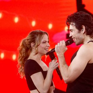 Exclusif - Cécilia Cara, Alexis Loison - Enregistrement de l'émission "La grande soirée des comédies musicales", présentée par E.Gossuin et H.Segara et diffusée le 26 mars sur W9 © Christophe Clovis / Bestimage