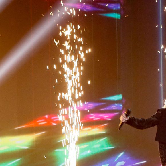 Exclusif - Priscilla Betti - Enregistrement de l'émission "La grande soirée des comédies musicales", présentée par E.Gossuin et H.Segara et diffusée le 26 mars sur W9 © Christophe Clovis / Bestimage
