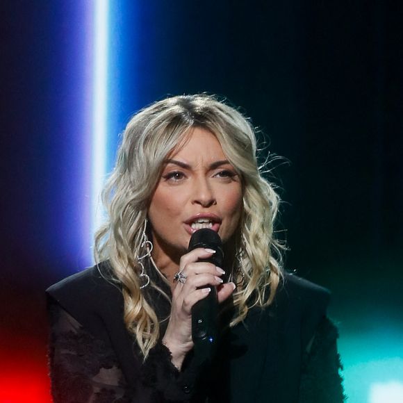 Exclusif - Priscilla Betti - Enregistrement de l'émission "La grande soirée des comédies musicales", présentée par E.Gossuin et H.Segara et diffusée le 26 mars sur W9 © Christophe Clovis / Bestimage