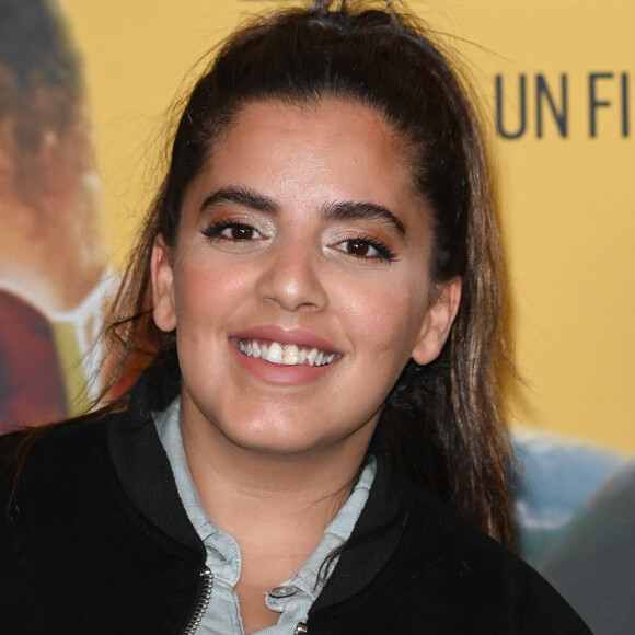 Inès Reg - Avant-première du film "Les Gagnants" au Grand Rex à Paris le 11 avril 2022. © Coadic Guirec/Bestimage