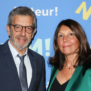 Un événement très attendu !
Michel Cymes avec sa femme Nathalie - Dîner de Gala Moteur! à la Bibliothèque Nationale de France (BNF) à Paris. © Guirec Coadic / Bestimage