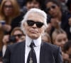 Le prix de départ du bien de Karl Lagerfeld était de 5 300 000 euros
 
Karl Lagerfeld - Details du defile Chanel pret-à-porter Automne-Hiver 2013/2014 a Paris, le 5 mars 2013. 