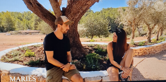 Tracy et Flo lors de leur lune de miel à Ibiza, épisode 4 de "Mariés au premier regard 2024" du 8 avril