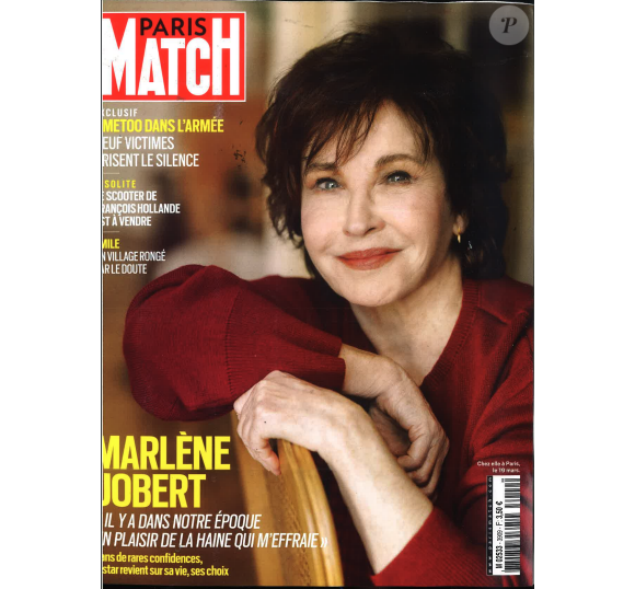 Retrouvez l'interview de Marlène Jobert dans le magazine Paris Match du 4 avril 2024.