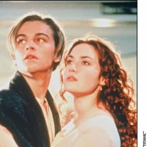 Leonardo DiCaprio et Kate Winslet dans le film "Titanic".