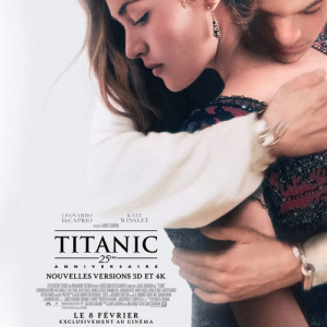 Affice du film "Titanic", de James Cameron.