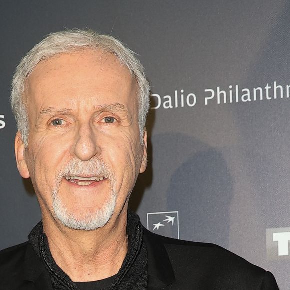 James Cameron lors du Vernissage de l'exposition "L'Art de James Cameron" à La Cinémathèque française à Paris le 3 avril 2024. © Guirec Coadic / Bestimage