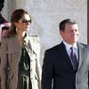 Le roi Abdullah II et la reine Rania accueillent le président brésilien Lula et son épouse à Amman le 17 mars 2010