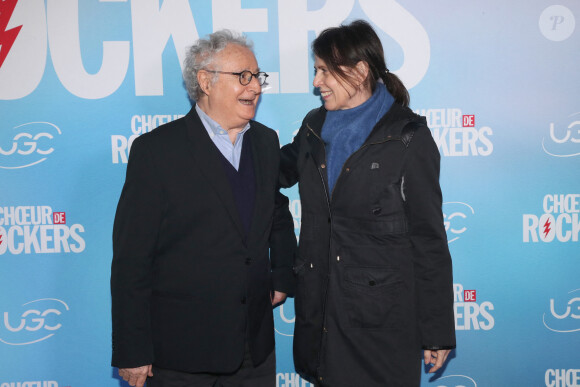 Daniel Prévost et sa femme Jetta Prévost - Avant-première du film "Choeur de Rocker" au Cinema UGC Normandie à Paris le 8 décembre 2022. © Bertrand Rindoff / Bestimage