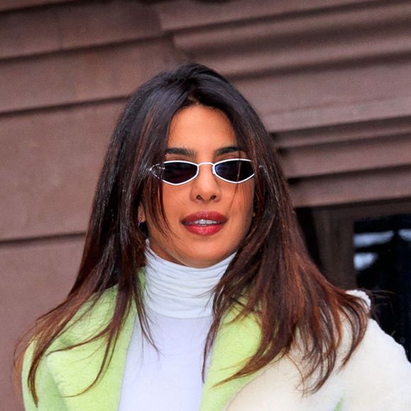 Priyanka Chopra et sa petite Diana, en décembre 2018 à New-York. Photo by Jackson Lee/Splash News/ABACAPRESS.COM